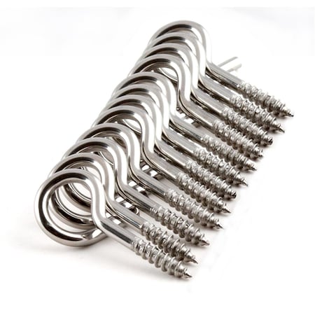 Lettherebelight Stainless Steel Open Loop Christmas Light Hangers LE149177